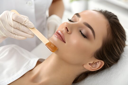 chin and neck wax