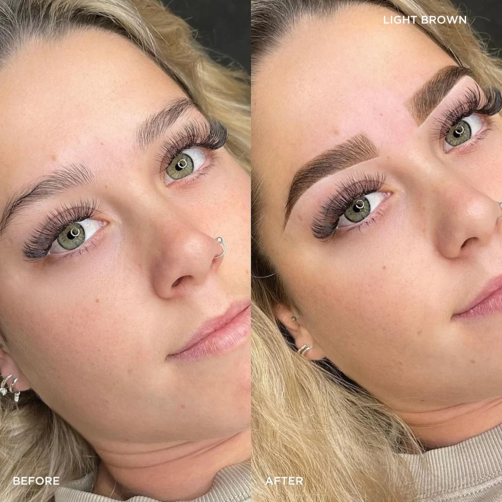 eyebrow tinting