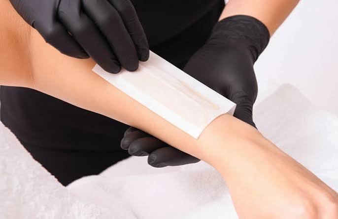 half arm wax